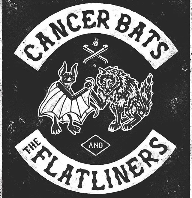 cancerbats's tweet image. BARRIE YOU ANIMALS.  WE HAD TO ADD A SECOND SHOW!!! TUE SEPT 18!! TIX ON SALE NOW!!! #cancerbats #theflatliners #heartattackkids #barrie via @cancerbats on Instagram