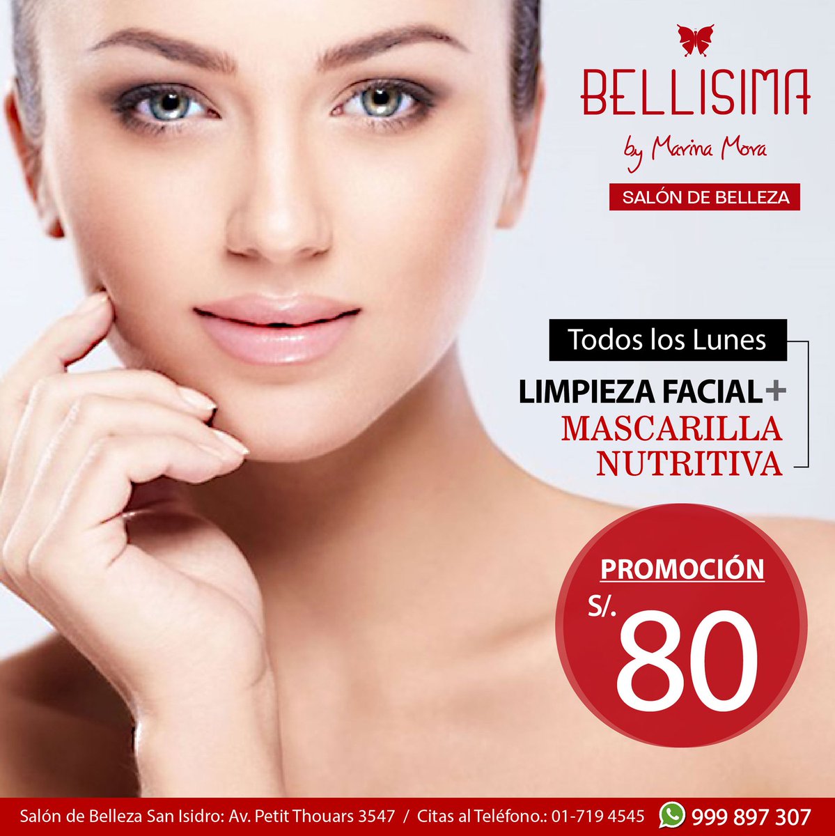 BellisimaOF's tweet photo. Bellisimas!!! Todos los Lunes estamos de promoción, Limpieza Facial + Mascarilla Nutritiva a solo S/ 80.00 😊💖🌷👩
Pueden visitarnos en nuestro salón de belleza de San Isidro: Av. Petit Thouars 3547, citas al 719-4545. Las esperamos.😉
#bellisima #salondebelleza #limpiezafacial https://t.co/GR7uIJT6Qk