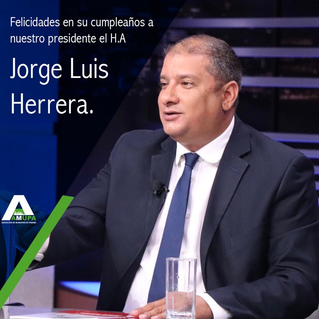 AmupaOficial's tweet photo. Felicidades a nuestro Presidente el H.A Jorge Luis Herrera en su cumpleaños.
Enviamos bendiciones y le deseamos mucha suerte en sus labores. #AMUPA 😎 https://t.co/83IXGnk4Vy