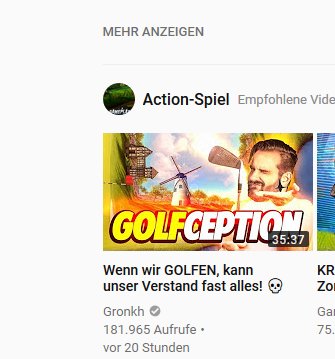 Youtube weiß halt wo es Action gibt!!! <a href="/Gronkh/">𝑮𝑹𝑶𝑵𝑲𝑯</a> #HWSQ