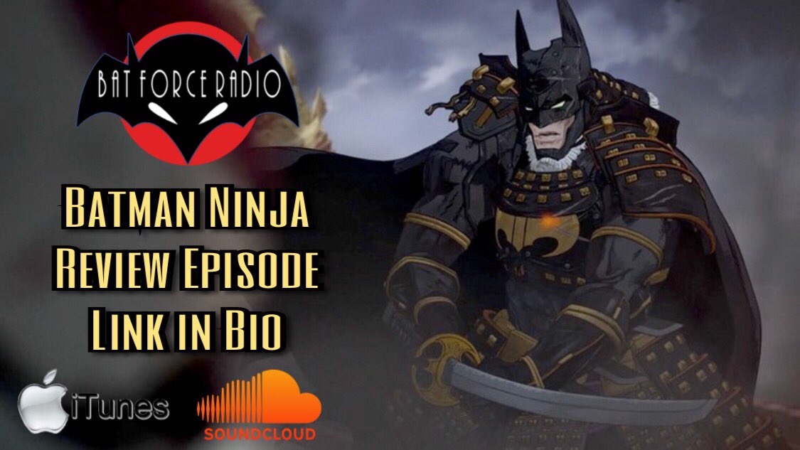 the_batforce's tweet photo. New episode of #BatForceRadio is up where we review the amazing #BatmanNinja! https://t.co/254LysqGTT
@tarastrong @RogerCraigSmith @GreyDeLisle @willfriedle @tonyhale @leochu88 https://t.co/jLwUbdVmgw