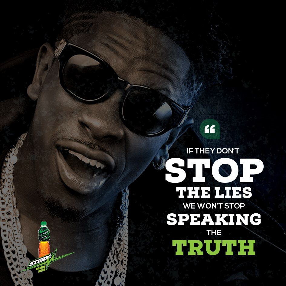 Truth always stands…let your voice be heard. Stand for the truth #MondayVim #ShattaMuvment #Am4lyf #StormEnergyDrink