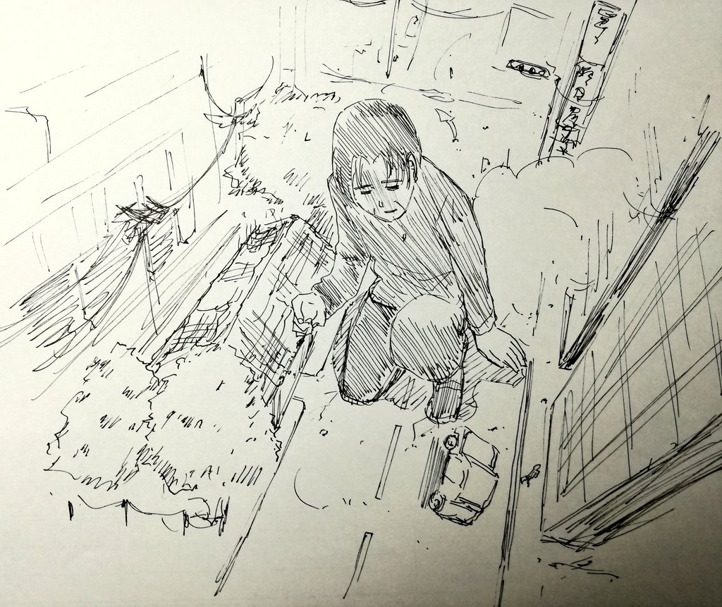 ( ˊ̃˒̫ˋ̃ )なーにが遠近法じゃ 