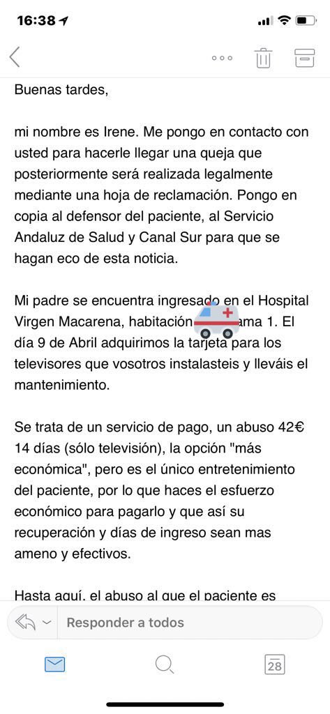 HyrensX's tweet image. Historia de abusos y mala gestión por #QUANTION  @JordiGriful @andalucia_sas @canalsur @Defensordelpue #HOSPITALVIRGENMACARENA #ABUSO #MALAGESTION #JUNTADEANDALUCIA