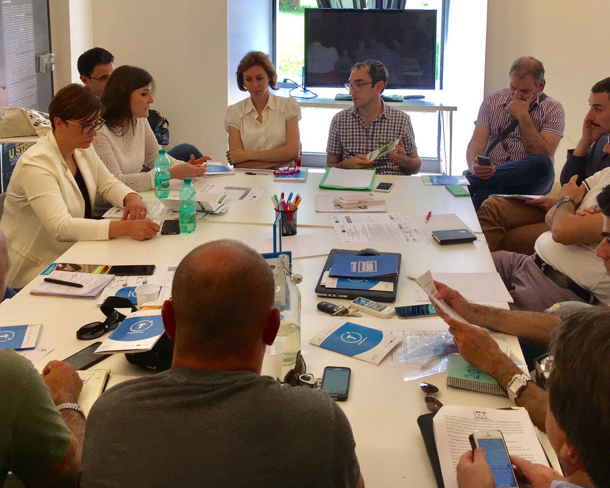Today we are at <a href="/Comincenter/">Comincenter</a> in #Matera for the first meeting of the local steering committee of the <a href="/EntreCompEdu/">EntreCompEdu</a> <a href="/EUErasmusPlus/">Erasmus+</a> project. Ready to work with us all the regional organizations active to support and promote #entrepreneurship #education in #Basilicata