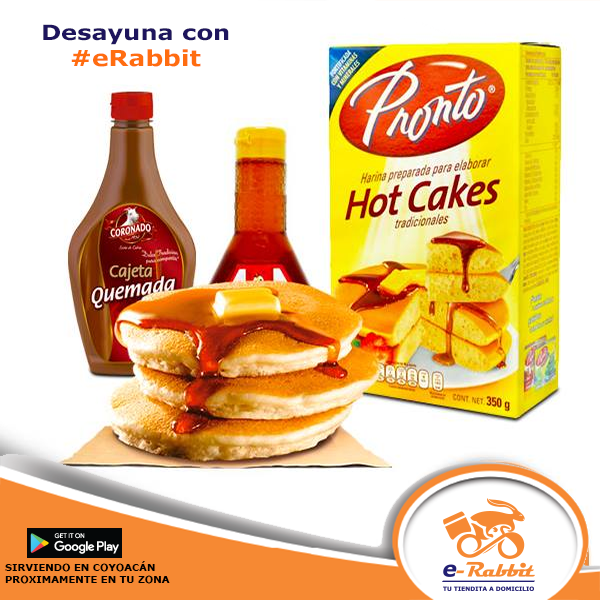 e_Rabbit_app's tweet photo. #TiendaAdomicilio #FelizLunes #NoTeResistas a unos hot cakes, pide ya
 #yummy #ñomñom #primerolacomunidad #wu_mexico #eRabbit https://t.co/DZLwVUSULO