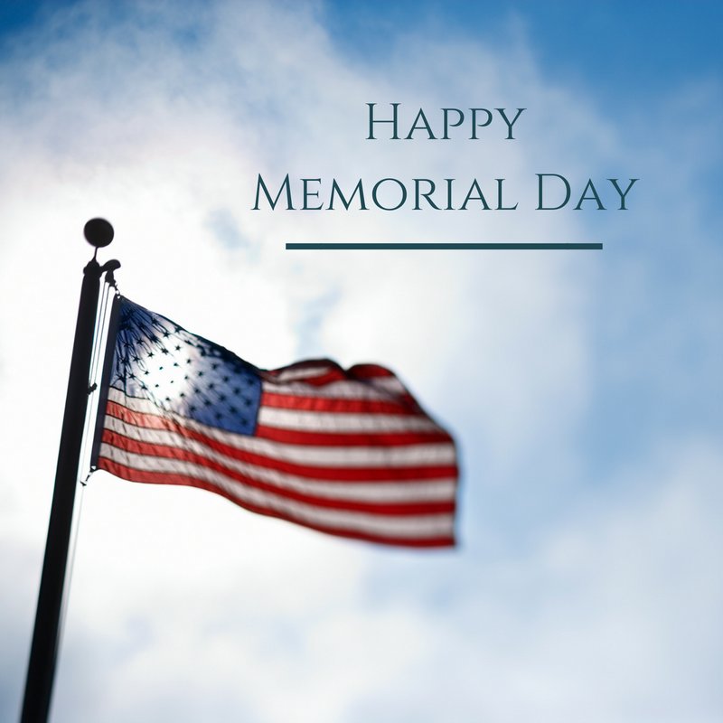 MartinDentists's tweet photo. Land of the free because of the brave. We hope you have a safe and happy Memorial Day! https://t.co/lCQ1HjzxR1
