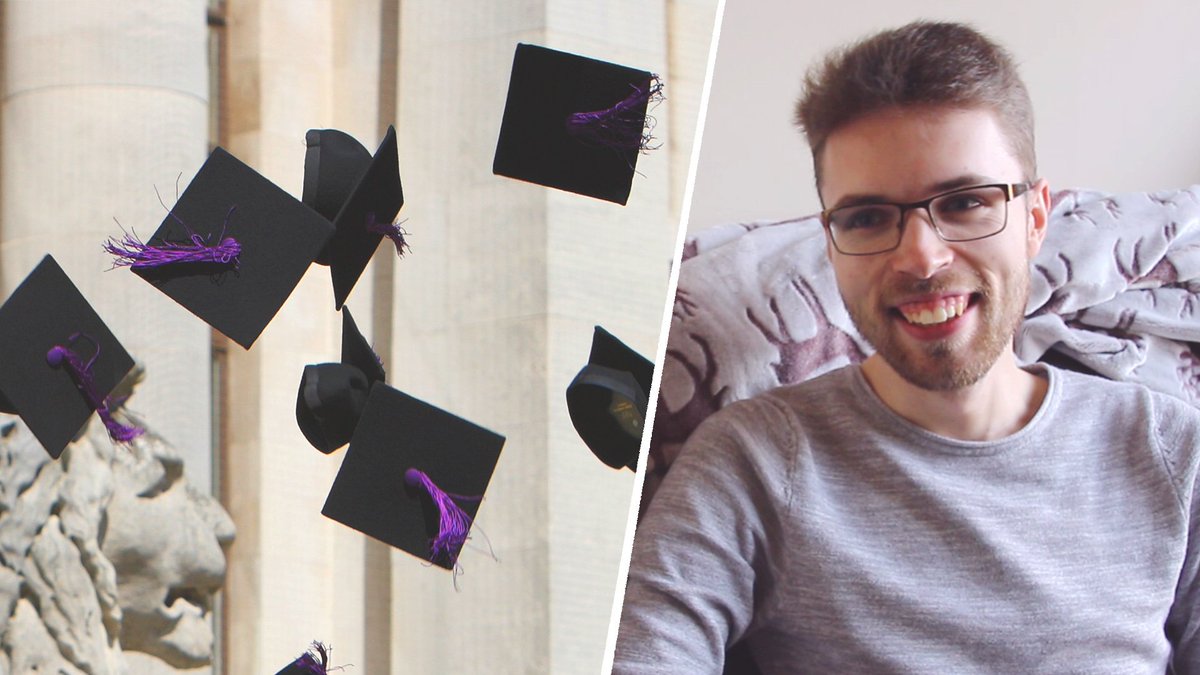 wydmag's tweet photo. Still feeling unprepared about leaving uni? So did David, and he landed on his feet.

https://t.co/HC19QpBJ2I #graduation #jobs #jobhunt #Students https://t.co/VfOxhe17gu