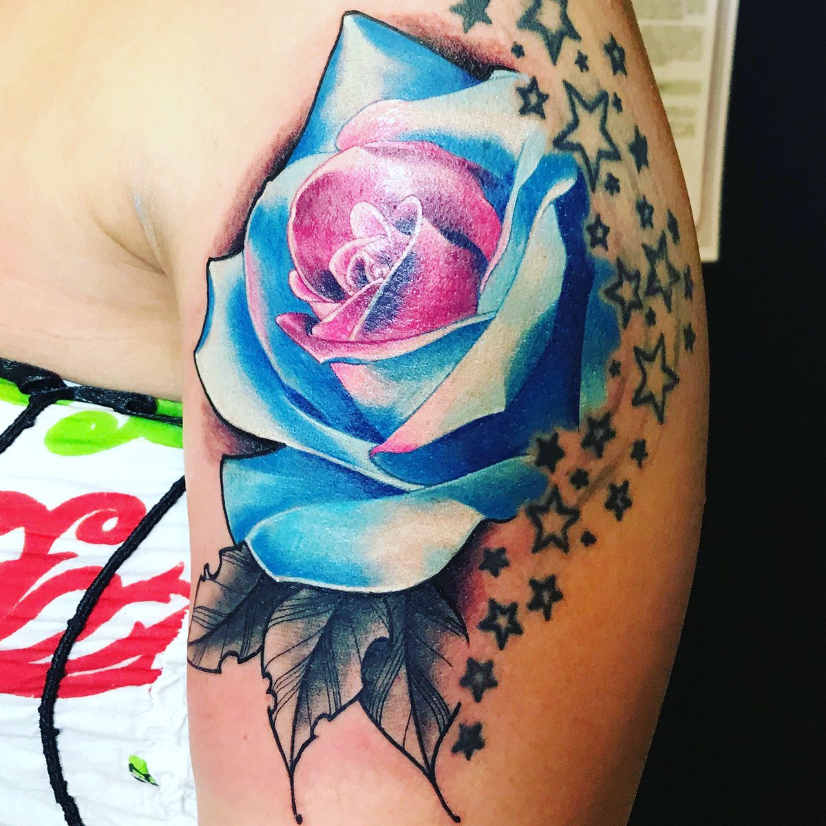 Mon nouveau tattoo réaliser à la convention tatouage de étampes ce week-end 😍 #tattoo #ofatattoo