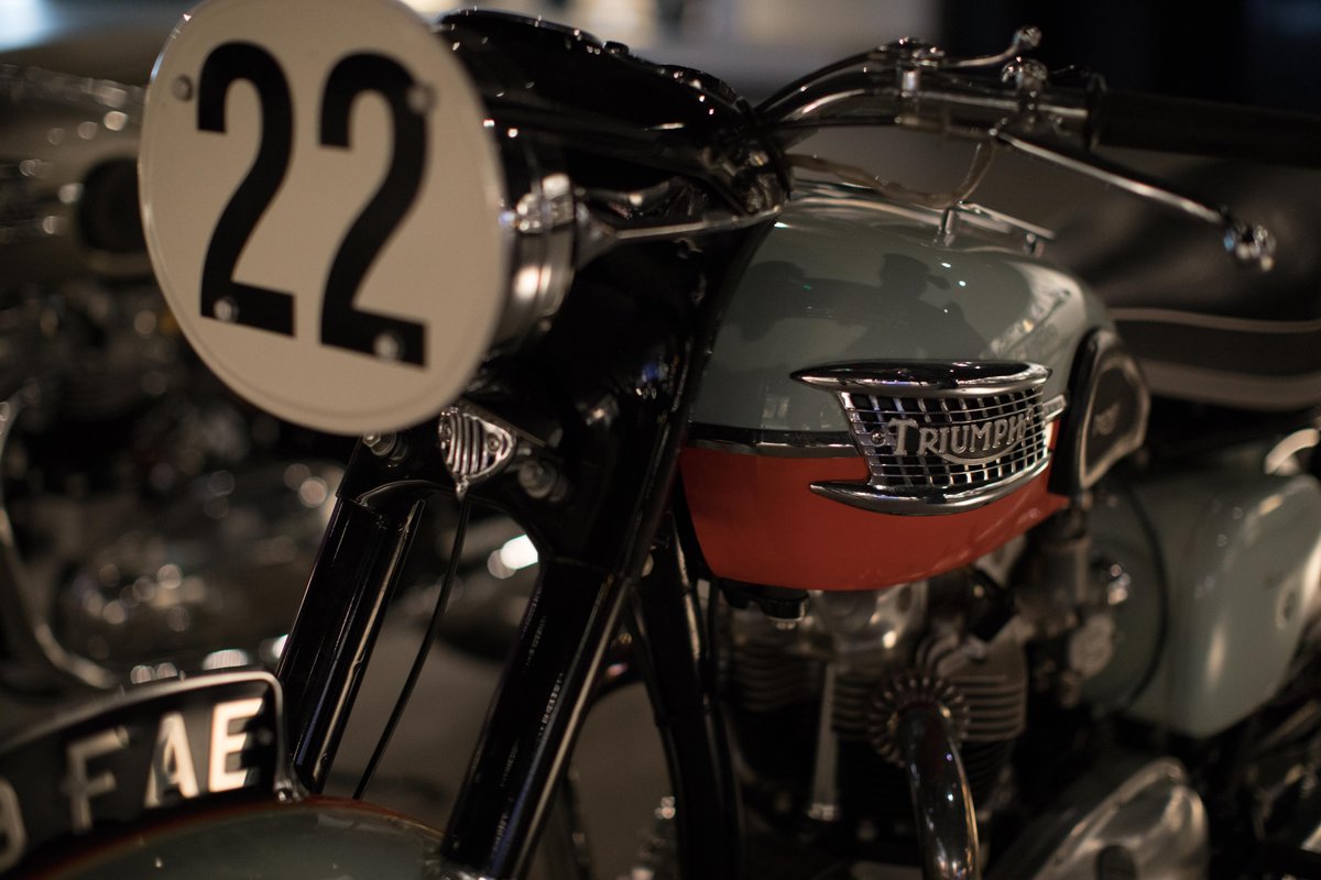 UKTriumph's tweet photo. The #LegendsofBonneville exclusive collection of bikes displayed here at the Triumph Factory Visitor Experience, encapsulate some of the highlights of the incredible Bonneville bloodline.
Find out more: https://t.co/bNksO8Nmse
#TriumphOfficial #FortheRide #TriumphExperience https://t.co/a0RmyaBneP