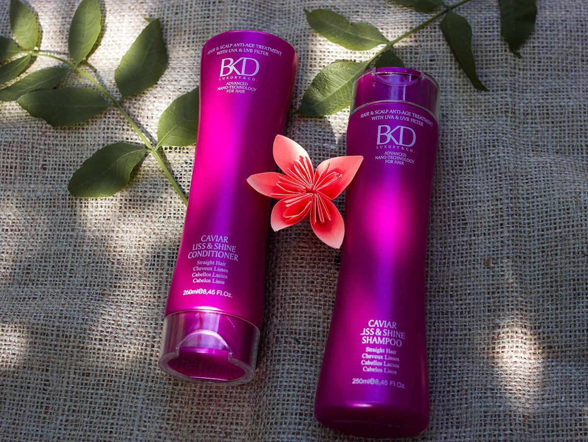 BKDcosmetics's tweet photo. 💫 Hoy apostamos al lacio. 🤗
El Shampoo y Acondicionador BKD Caviar Liss &amp; Shine te ayudan a mantener un liso perfecto, reduciendo al máximo el frizz.
¡Deslumbrá con tu cabello lacio donde vayas! 😍
#LoveBKD #BKDAddict #EnjoyBKD #hair #bauty #caviar #liso #lacio #nofrizz https://t.co/IwjKV4v6ZL