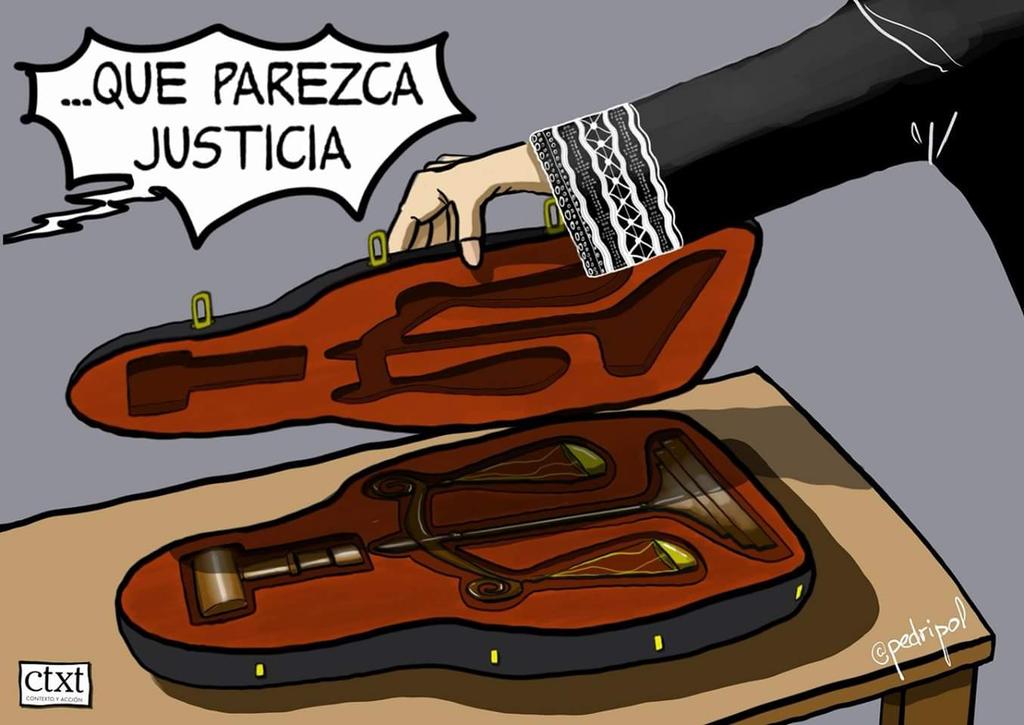 MARIAJ_SALADO's tweet photo. C. Lesmes impide con su voto que un juez temido por el PP decida hoy sobre las prisiones de #Gürtel #Ascodeppeperos #PartidoPodrido #PPOFF #PPFraude #RajoyOff #RajoyVeteYa #Viñeta x @pedripol https://t.co/d4JD4osJvJ