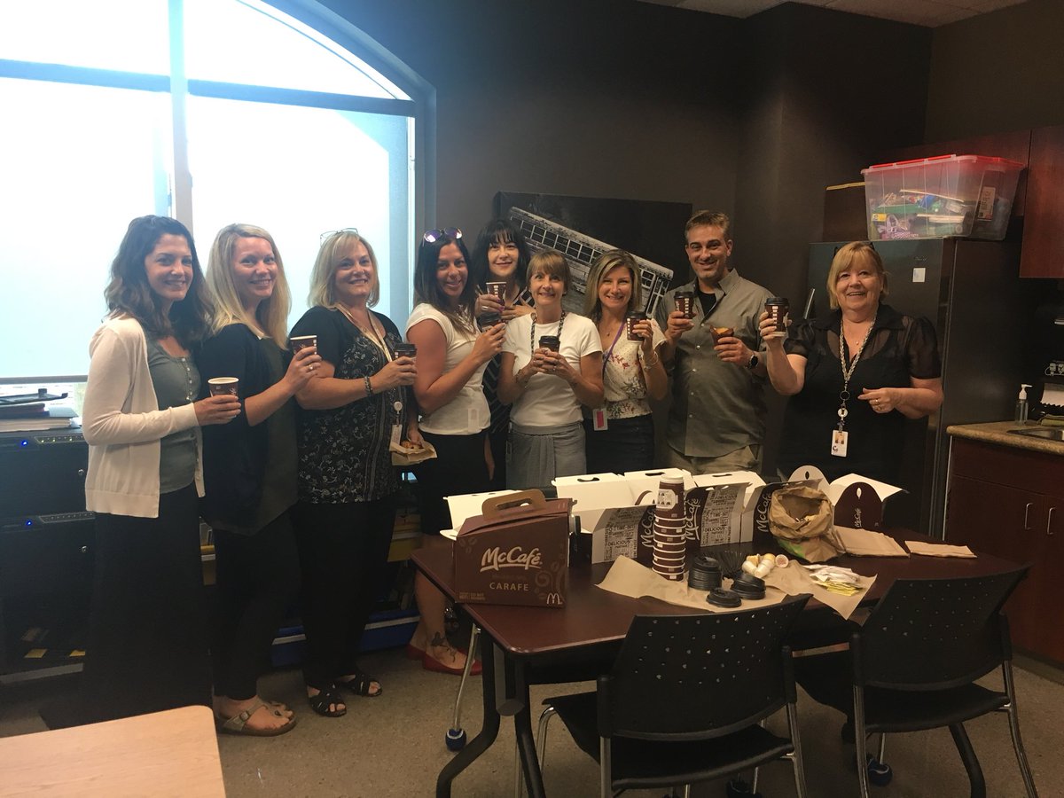 Thanks <a href="/am800cklw/">AM800 CKLW</a> <a href="/McDonalds/">McDonald's</a> for the yummy coffee and treats for <a href="/McCafe/">McCafé</a> Monday’s! #wecascommunity