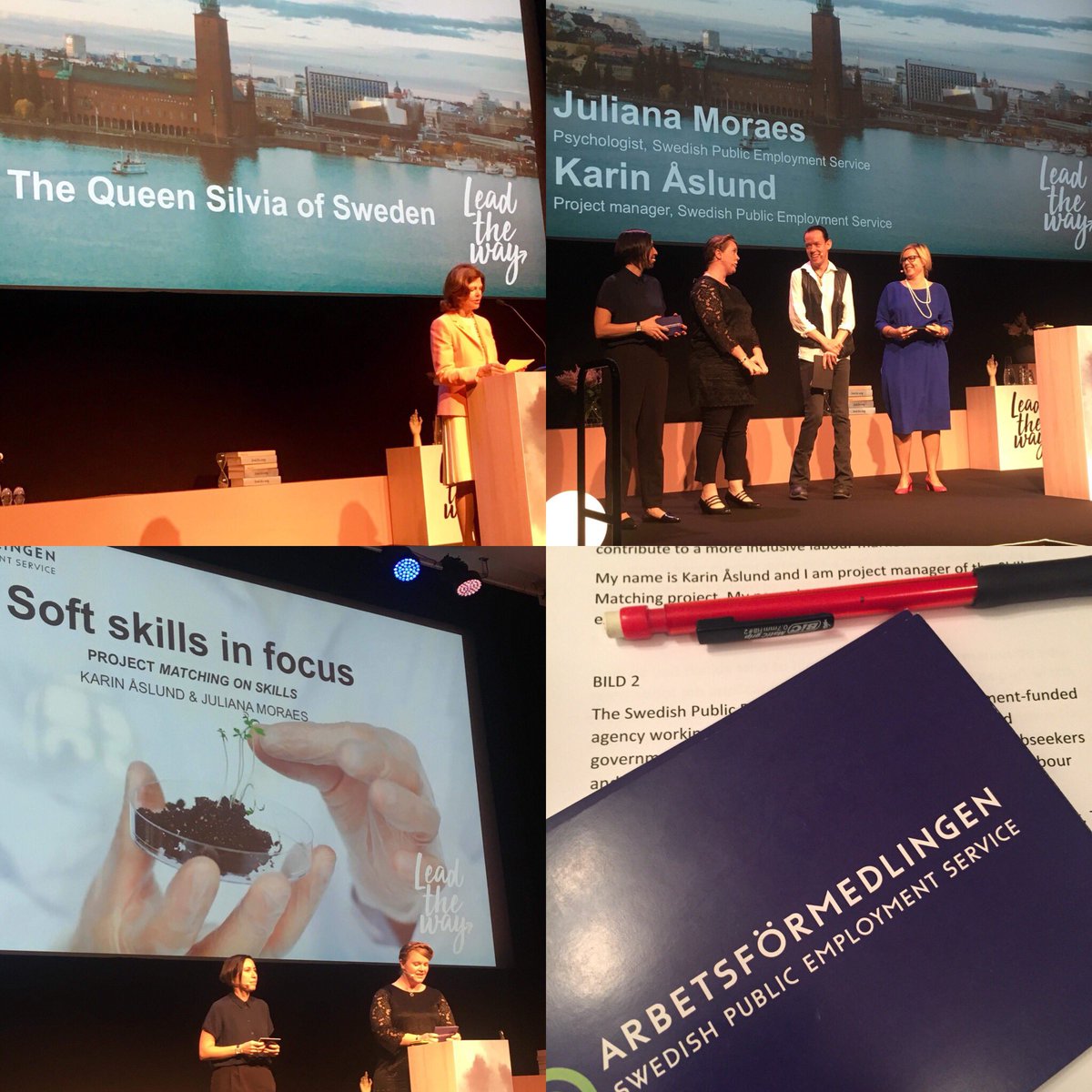 AslundK's tweet photo. Proud to present @Arbetsformed ’s work for a more inclusive labour market at #LeadTheWay conference today. https://t.co/HcWZlQpOYK