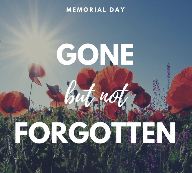 WaterWheelTav's tweet photo. Happy Memorial Day! Thank you to those who have served https://t.co/3Y0sTJXigP