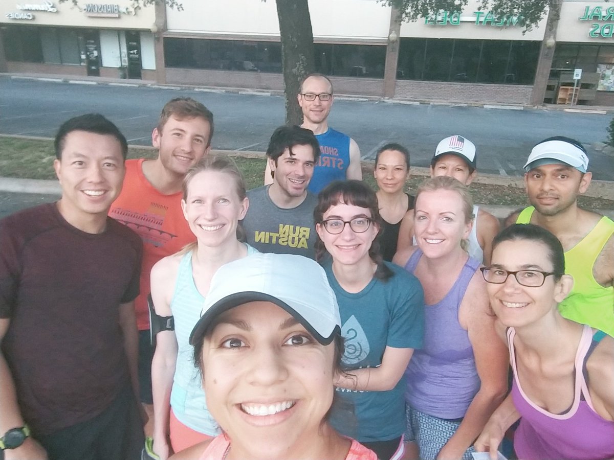 StridersRunATX's tweet photo. Happy Memorial Day ๐บ๐ฒ๐ Early Risers gets the Coffee.. and that's exactly what we did! โ๐ #NeverSkipAMonday @epochcoffee
.
Another sweaty hot run in the books! Great job everyone staying hydrated ๐ฆ#runsmartrunsafe #shoalcreekstriders #stridersrunatx https://t.co/DqTdfpFawD