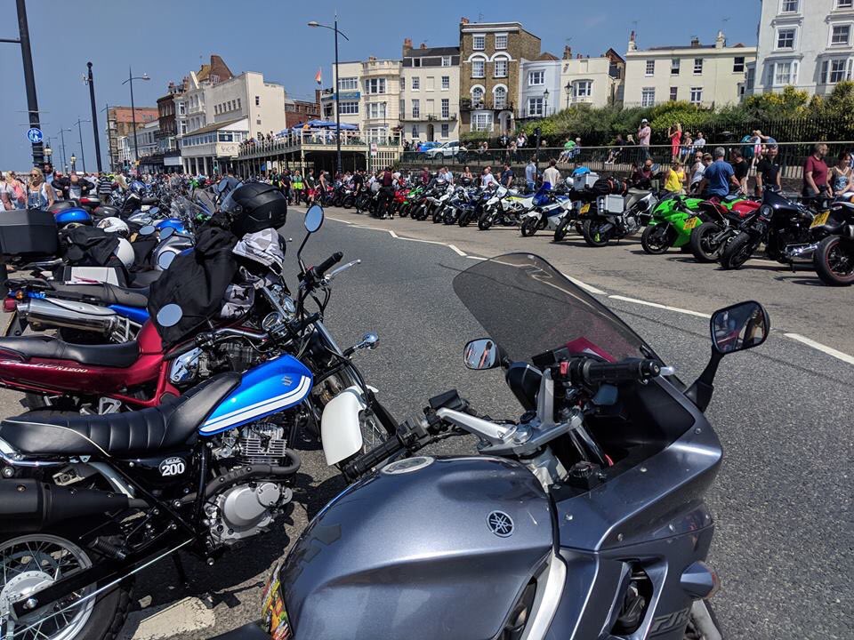 LoveMargate's tweet photo. #MargateMeltdown #AceCafe #MargateSeafront #Margate #LoveMargate https://t.co/zjFzLcl3Ps