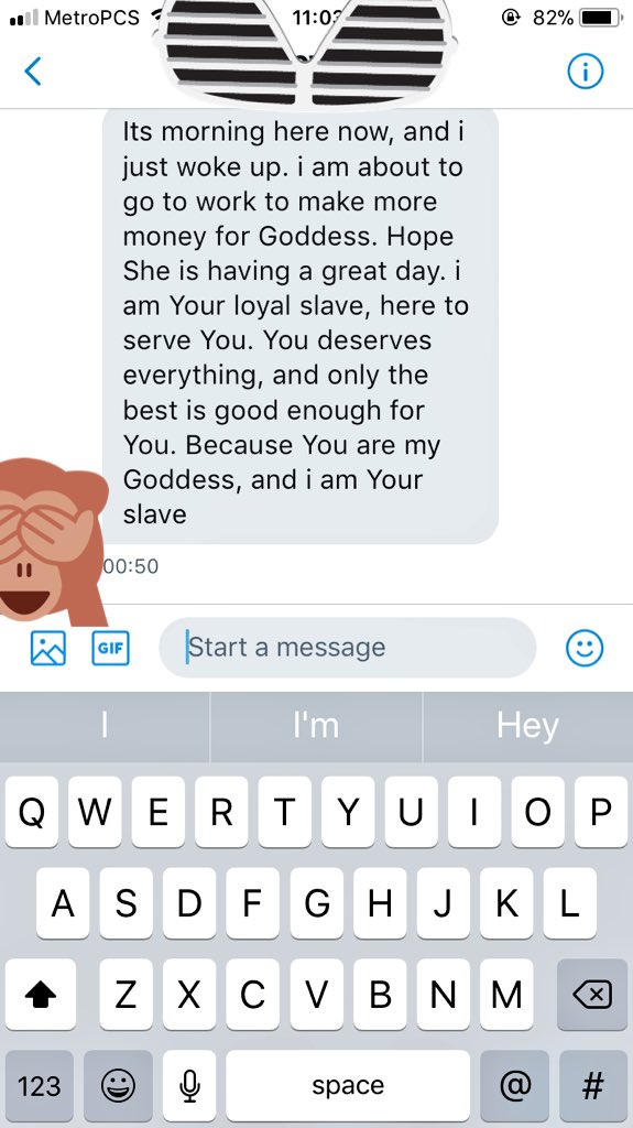 deservesallit's tweet photo. This is exactly how you should wake up your goddesses because you know you’re not worth shit and don’t deserve a dime of any of the money that you work so hard for. 😊 #findom @rtdumb @RT4fet @FinDommes @findomanagement @Promo4findom  #paypig #paypiggie #femdom #findomslave https://t.co/2hp1ZHhbUj