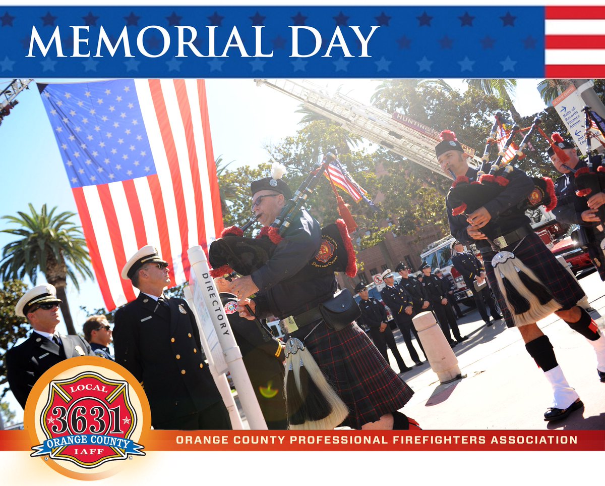 The Orange County Professional Firefighters salute our military veterans and those serving on the frontlines. May God Bless you all. facebook.com/OCfirefighters…