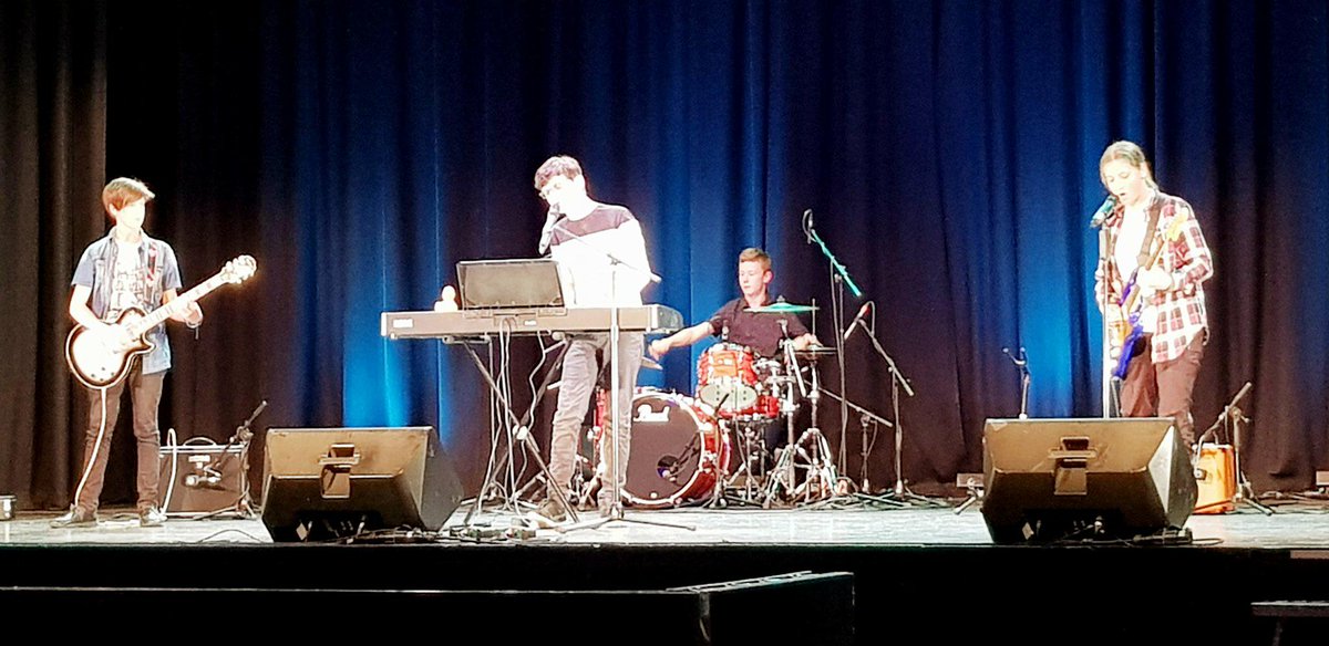 The_Many_Band's tweet photo. Through to the live final of #Telford's Got Talent on 15th June @TelfordTheatre 😀😁😂😎🙂🤣 https://t.co/a2gFPhwWa2