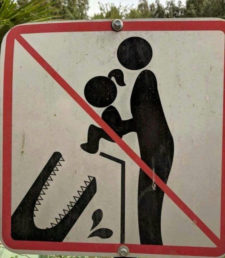 piadasweb's tweet photo. o mundo tá ficando chato ... não pode mais alimentar os crocodilos com crianças https://t.co/2i0xLvirXU