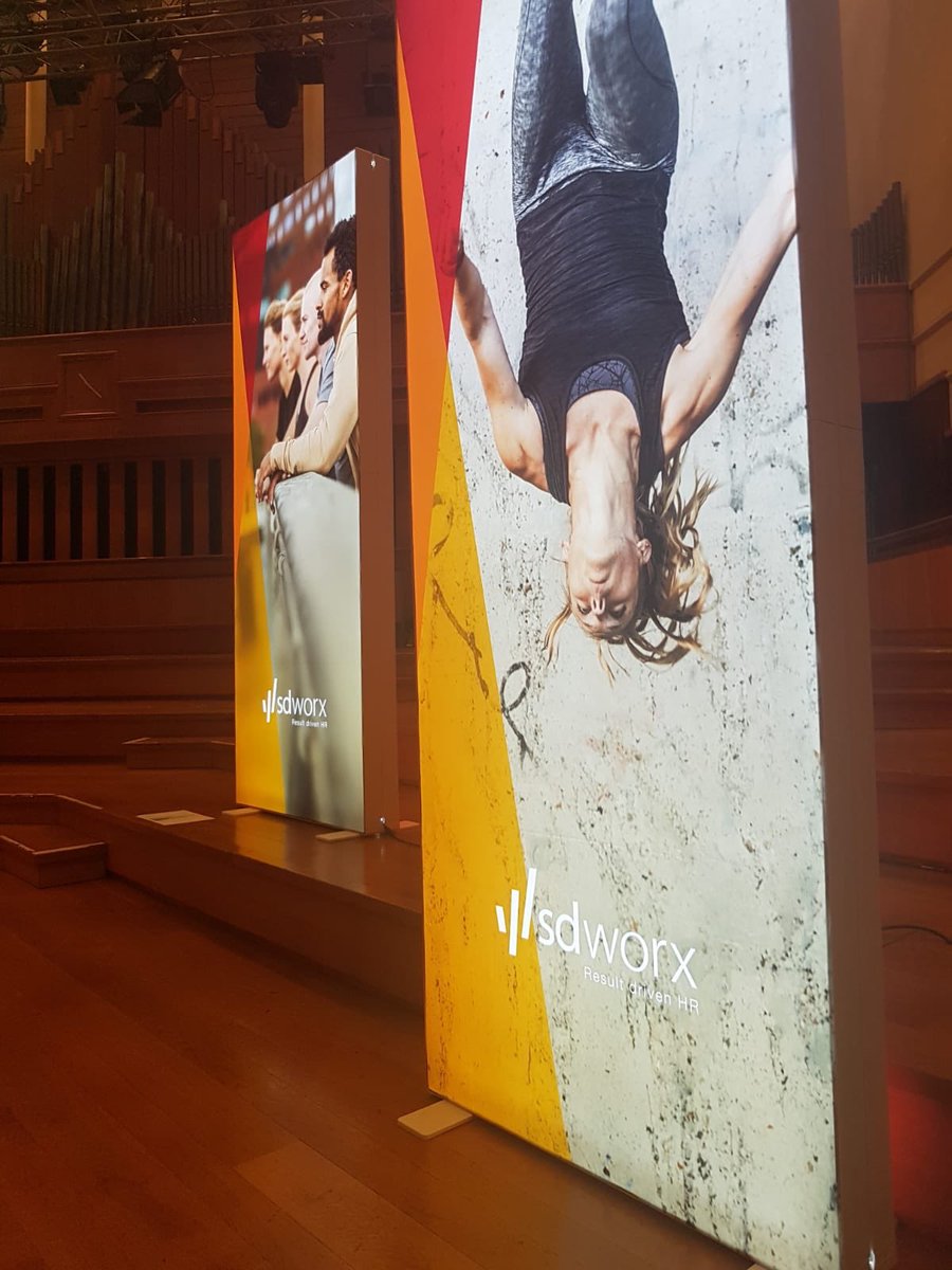 SDWorxBelgie's tweet photo. We zijn bijna klaar voor de SD Worx #Conference: The Future of Collaboration! Morgen ontvangen we meer dan 200 #HR-Directors en HR-Managers in Flagey in Brussel. We kijken ernaar uit jullie te mogen verwelkomen! #FutureOfCollaboration #Flexibility https://t.co/nPX0PP9OOS