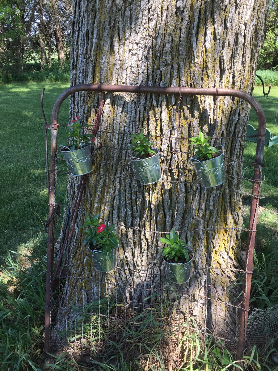 Love #upcycling #gardenart🌼