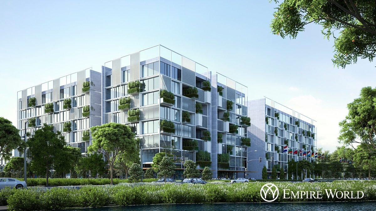 empireworldpost's tweet photo. We are towards to build a GREEN and SMART city in Bavet, Cambodia. This city will be the most important SATELLITE town to link Phnom Penh &amp; Saigon. To make the city self-SUSTAINABLE is our challenge. #SmartCity #EnviromentalCity #SatelliteCity #EcoCity #EmpireWorld #帝盛世界 https://t.co/EVdPGGYMAs