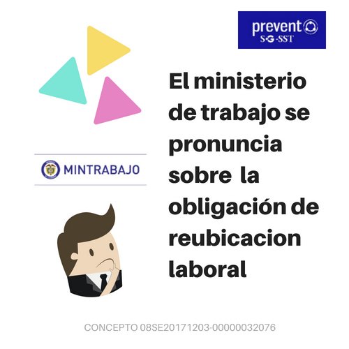 Prevent_CO's tweet photo. No olvides actualizarte sobre las normas del ministerio de trabajo #preventteinforma https://t.co/VnAoy5kUoD