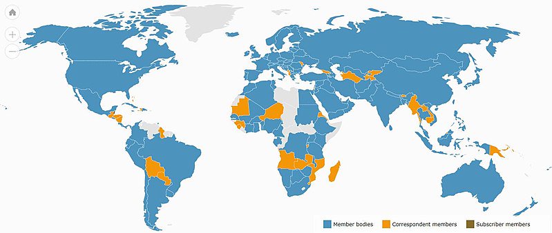 GCCertificacion's tweet photo. ¿Sabes cuáles son los países con organizaciones miembro, corresponsales y suscritas para la #iso International Standard Organization en el mundo? Te presentamos un mapa que visualiza a todos de una vez https://t.co/UsCi1dabTx https://t.co/2d6ZOpYrxc