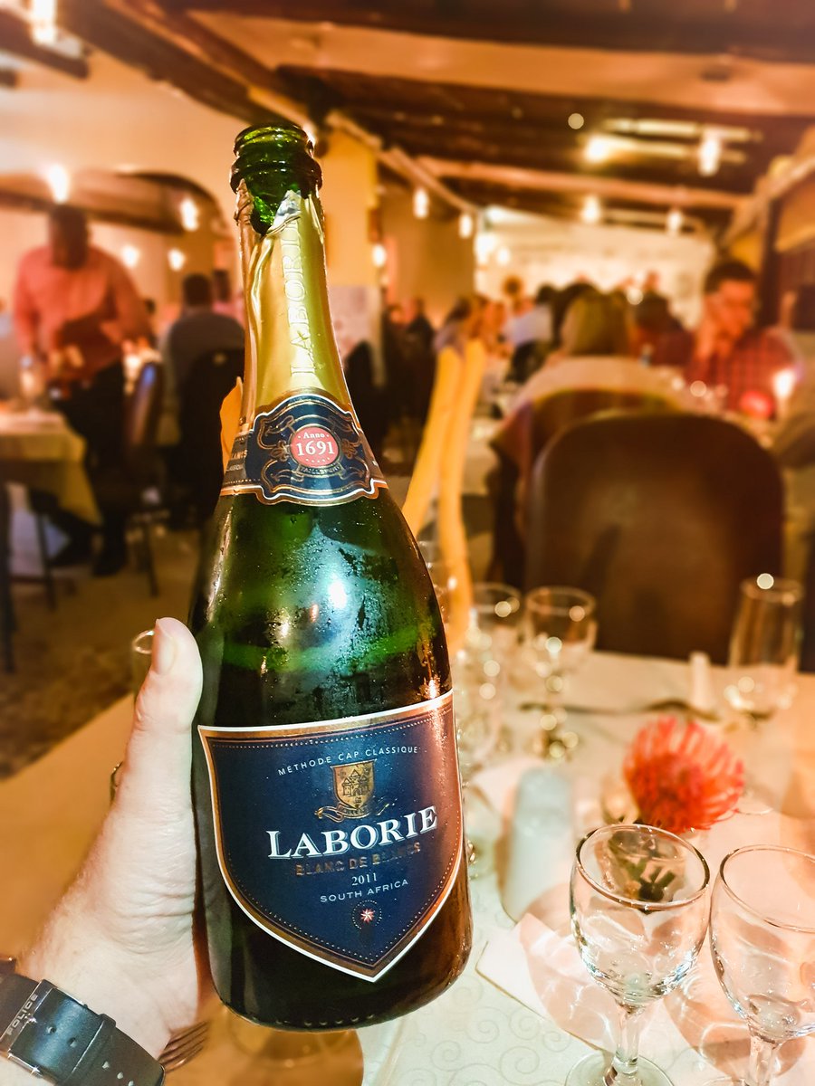 Lloydi_Boy's tweet photo. When you arrive at @LaPentolaH &amp; you're greeted with @KWVwines @laboriewines 2011 Blanc de Blanc MCC to kick off celebrations!

#DoLife
#TheCentenary
#KWV100 https://t.co/eiAYcCSgJO