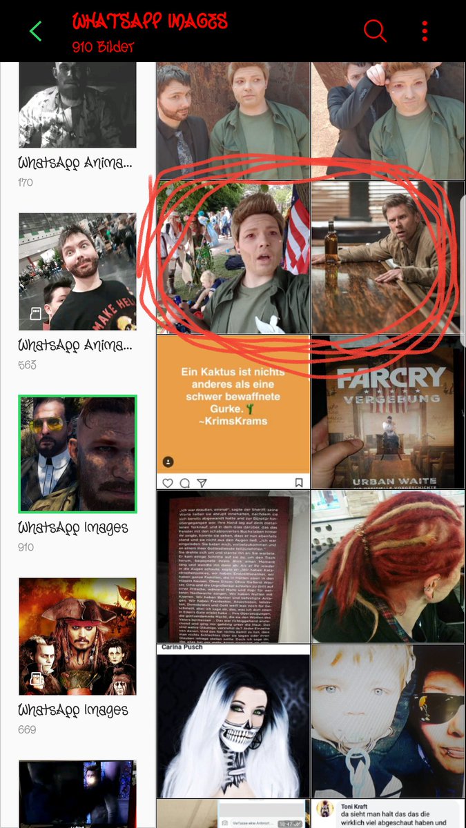 N_J_N_Jones's tweet photo. I looked in my gallery and was laughing. A pic of me and a pic someone send me from @MarkRPellegrino were next to each other. And my expression looks almost like Mark's. ๐๐คฃ #SPNFamily #Lucifer #freeLucifer #comeandcuddlewithLucifer #Supernatural #SPN #KingofHell https://t.co/rLwZ8PgYq5