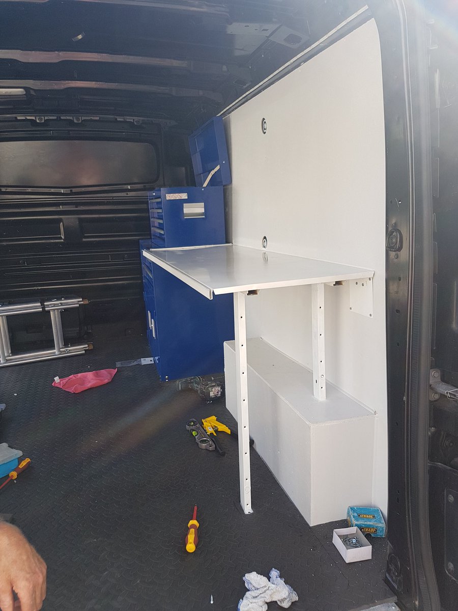 UncubedTech's tweet image. We&apos;ve been working hard fitting our van out for jobs on the road! 

#refit #van #commercial
 #BreakTheBox