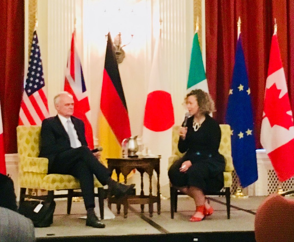 “Germany needs to support Canadian #G7 initiative also financially” says Canadian @G7Sherpa at #C72018 promoting transparency, gender equality and dialogue with CSOs. 
 #ODA #0,7% #TheFutureisFeminist #WeWillHoldYouAccountable