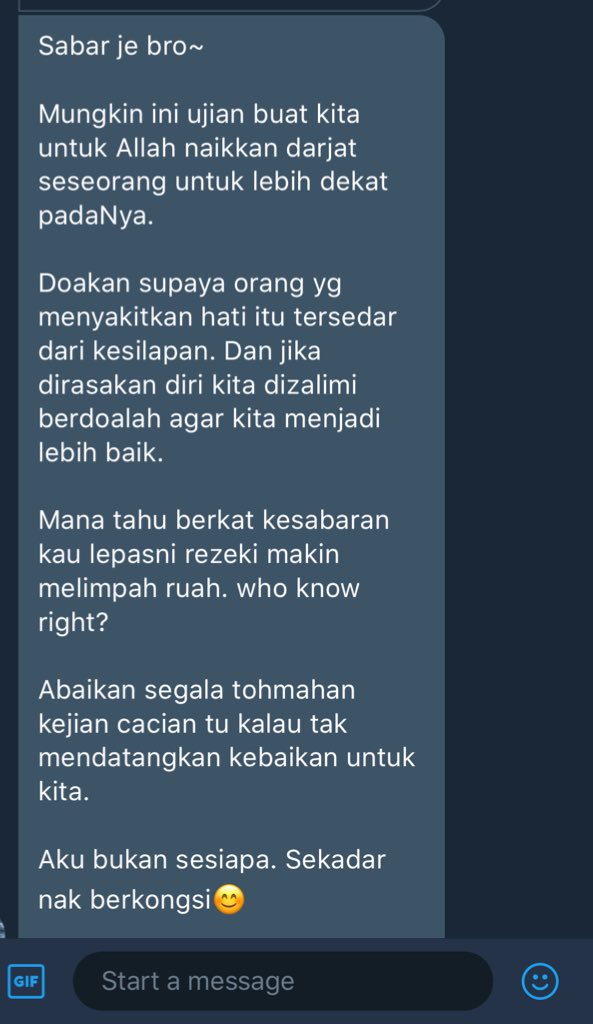 Khalifah Media Networks Twitter પર Sumpah Aku Sakit Hati Sangat2 Tengok Reply2 Orang Kt Twitter Ni Kalau Tak Suka Jangan Reply Follow Menyakitkan Hati Orang Lain Tu Dapat Bahagiakan Korang Eh