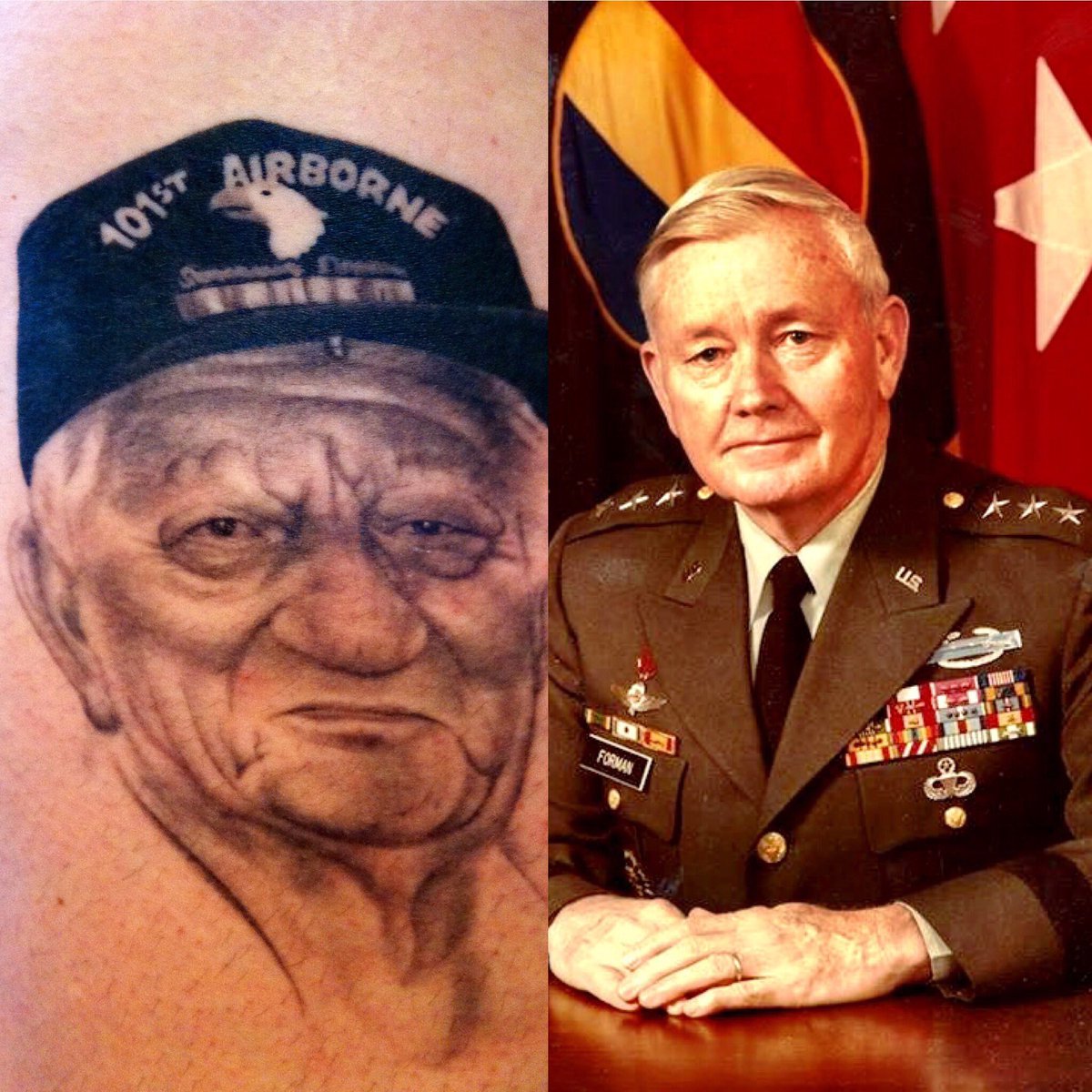 TomPestock's tweet photo. It is the men and women of the US military who gave us the freedom we enjoy. It is both my grandfathers who gave my family the life we enjoy. Take the time to remember those who’ve served, those we’ve lost. #MemorialDay @WWE https://t.co/ukcQGnvDn4