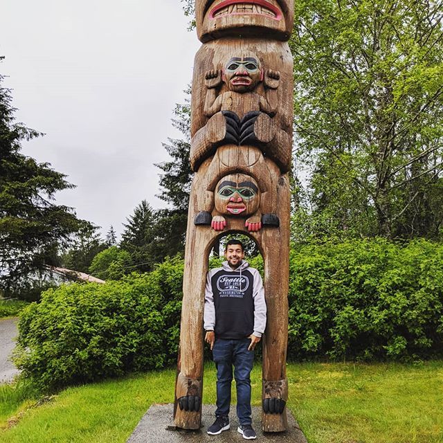 Michael Giannulis on Twitter: "Lowman on the totem pole. #alaska #saxman  https://t.co/3icPgAOYbs https://t.co/SwnvDIp6Ur" / Twitter