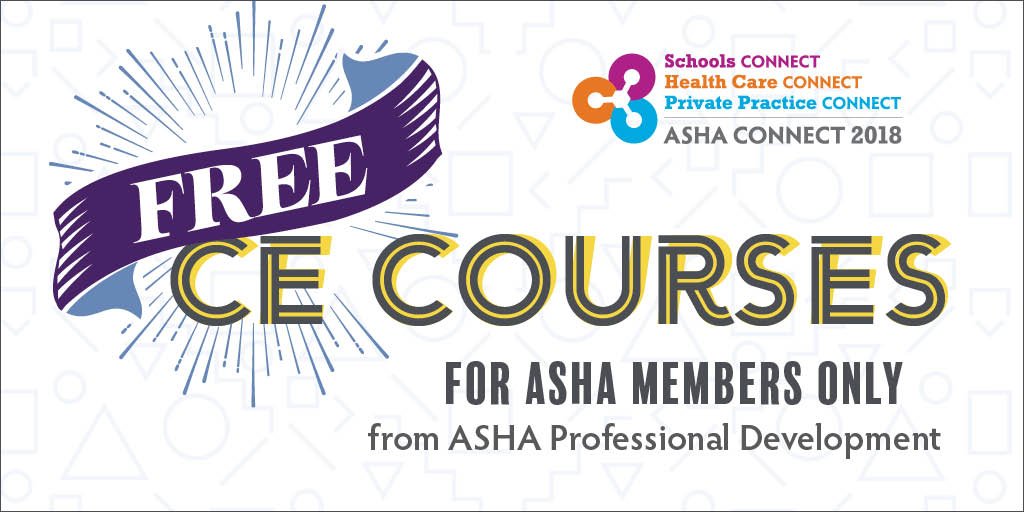 ASHAWeb's tweet photo. Get a sneak peak of the practical content offered at ASHA’s Schools Connect conference! Watch the free CE course on “A Taste of the Core: Building CCSS-Aligned Vocabulary Skills." #slpeeps #freeASHACEcourse #ASHAConnect18 https://t.co/vVTOl1B2Nl https://t.co/5K7UajLRZz