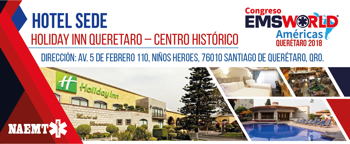 EMSWorld2's tweet photo. No te quedes sin habitación para alguno de los hoteles sede de EMS World Américas Querétaro 2018,

HOLIDAY INN Querétaro - Centro Histórico. 
¡Inscripciones Abiertas!
https://t.co/GDaokI394f
#EMSWorldAmericas #EMSQueretaro2018 #HolidayInn #HolidayInnQeretaroCentroHistorico https://t.co/ZGJWuPcAk5