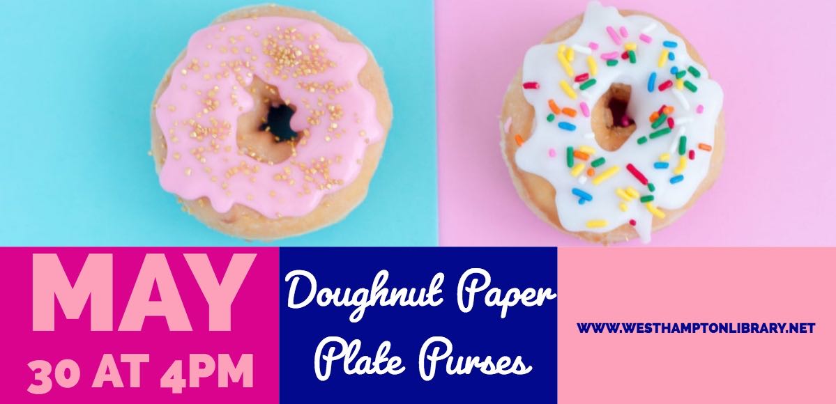 InHamptons's tweet image. Paper is a versatile material, it can be used to as a plate, a note, a wallet or a purse! Join @whamLibrary this Wednesday for #NationalDonutDay! Grab a donut &amp;amp; make a purse 🍩👜 Or make a purse for for your donut! #HappeningInTheHamptons