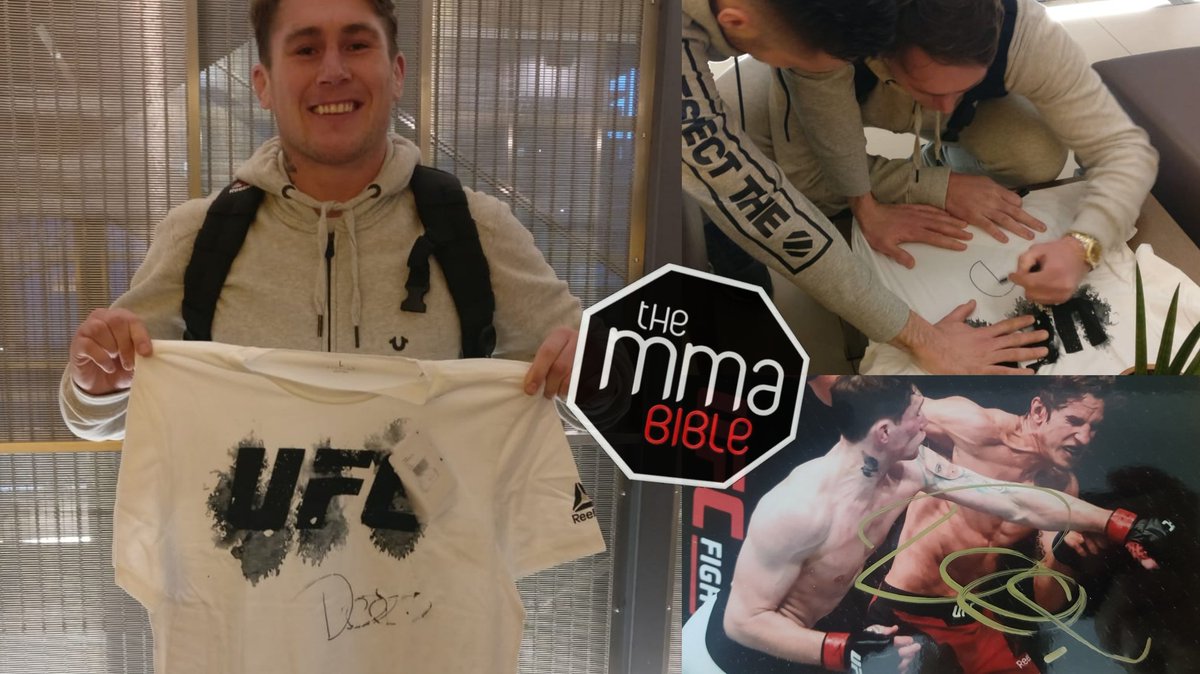TheMMABible's tweet photo. NEW 🆓️ SIGNED @darrentill2 COMPETITION GIVEAWAY 🇬🇧💯👌

To enter: RETWEET &amp; FOLLOW @TheMMABible

To celebrate Till winning last night in his hometown of Liverpool, we're going to give away more signed goods 😎

WIN: 
1. Signed T-shirt ✔
2. Signed Darren Till Photo ✔ https://t.co/EQjB7PjR5F