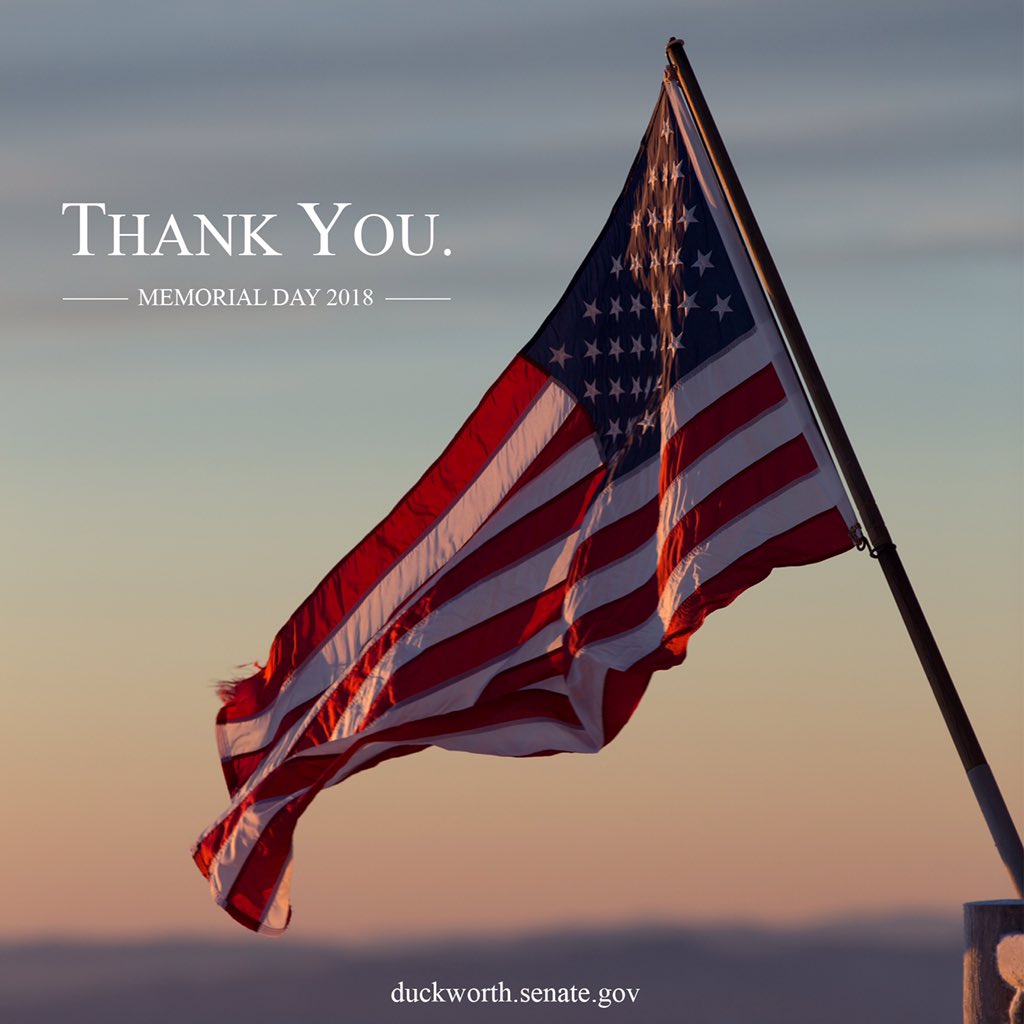 Memorial Day Never Forget Tammy Duckworth On Twitter: "This #Memorialday, We Remember The Brave Men&  Women Who Gave Their Lives To Protect The Freedoms We Cherish. We Must Never  Forget Their Service And Sacrifice& We Must