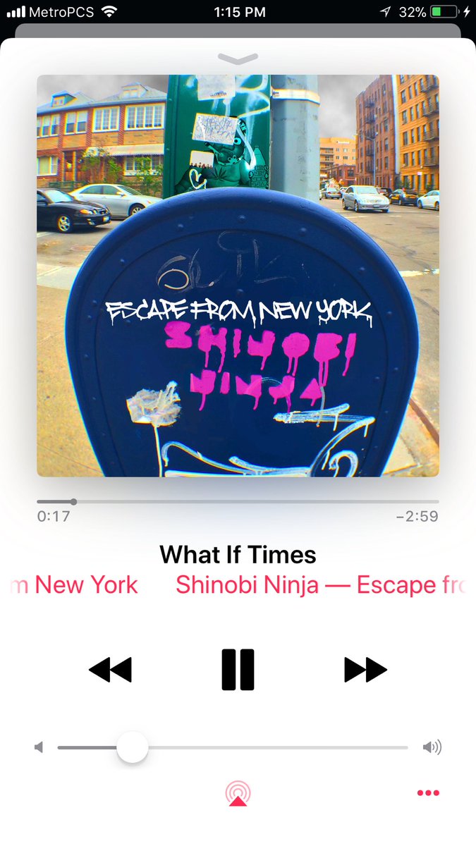 How I’m feeling today!  Listening to @ShinobiNinja #WhatIfTimes