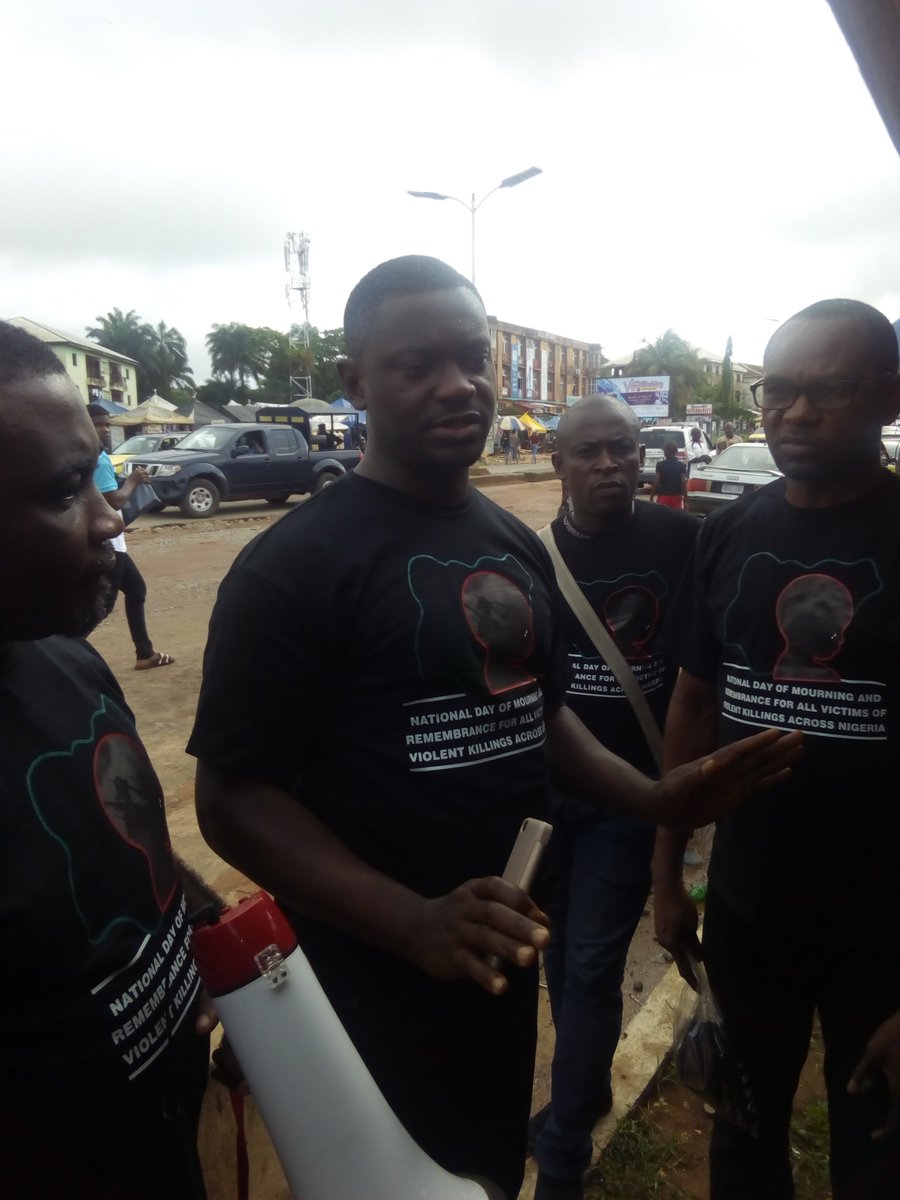Kanu4governor's tweet photo. Let our voices be heard loud and clear, we deserve Adequate security , because we have a Right To Life, the senseless killings must Stop
#NationalDayOfMourning #OneTooManyDeaths #SenselessKillings https://t.co/y9FdrsRZrn