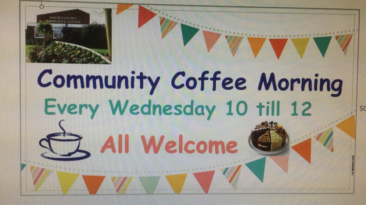 brightlingseacc's tweet photo. Brightlingsea Community Coffee Morning every Wednesday 10 till 12 lovely atmosphere, all welcome 😊.  #coffee #brightlingsea #whats on #community #social #☕️# https://t.co/wlWDyPK35T