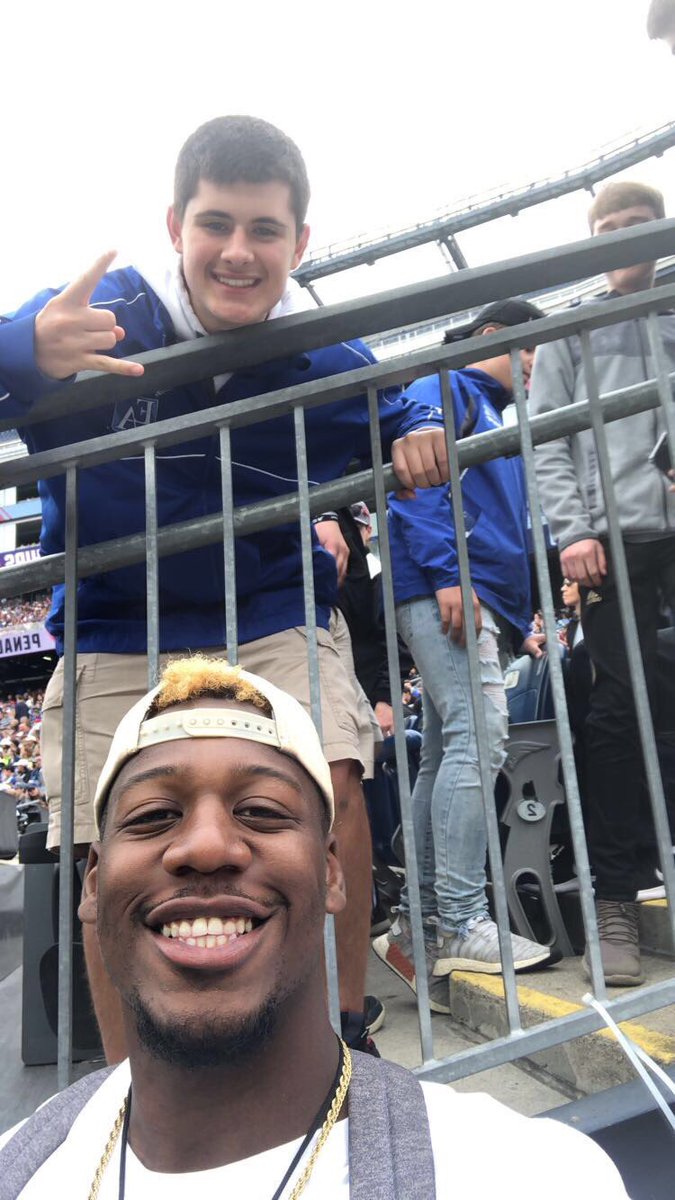 NoredMyles's tweet photo. Met up with my boy Myles Jones at the Champipnship today #NCAALAX #bulldogs https://t.co/6RAsfQyWTN