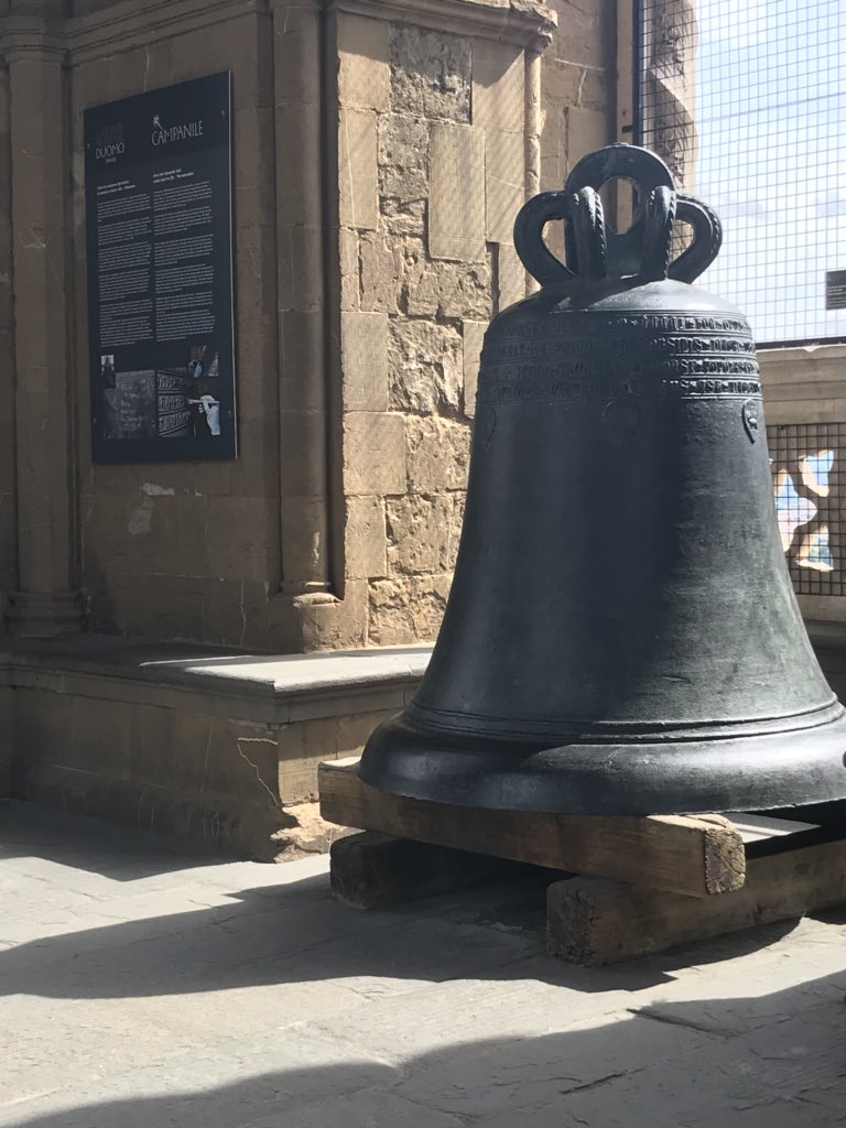 ItalyKayla's tweet photo. I didn’t get a picture of the actual bell that was ringing today, but when it was first hit it startled everyone! This combined with a fear of heights that some were experiencing can definitely be a risk factor or a trigger! #ABNRISKuwlax #2018ldv  @uwldolcevita https://t.co/3uzDx2Aqan
