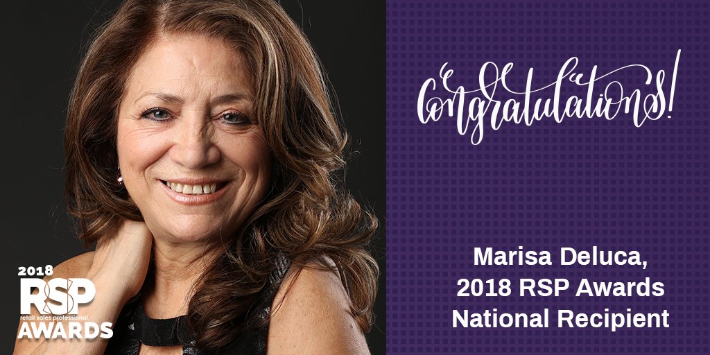 RSPAwards's tweet photo. Congratulations to Marisa Deluca, she has been named the 2018 National Recipient of the RSP Awards! We are thrilled to recognize Marisa's exemplary contributions to the furniture sales industry #RSPAwards2018 #Recognition
#Awards https://t.co/FetDhs4JjS