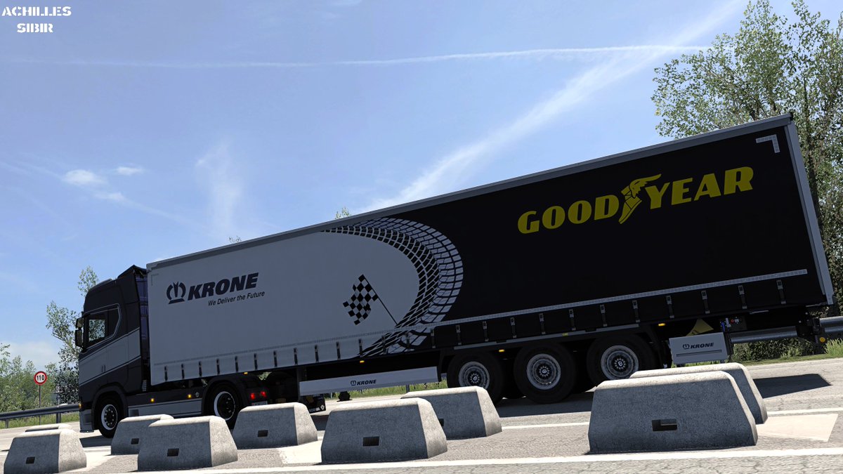 AchillesSibir's tweet photo. START YOUR ENGINES #2
#WOTRWeekend  
@SCSsoftware @KroneTrailer @goodyear @FIA_ETRC https://t.co/vmsKHRxps3