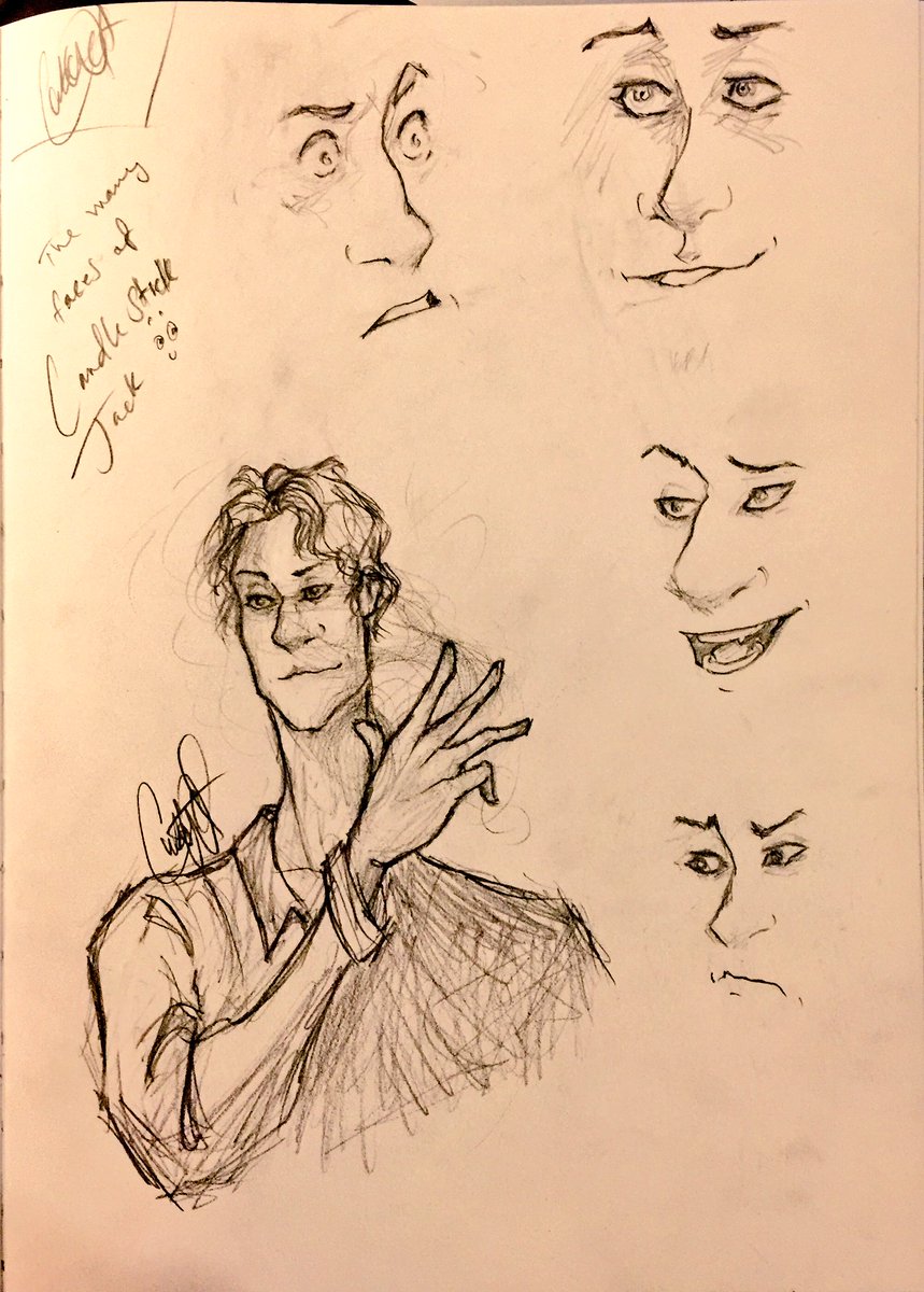 first_spicy's tweet photo. Some loose sketches and expressions of #candlestickjack and one good boi #Ashes from #thefacefakersgame by @ChandlerJBirch #myart #fanart https://t.co/oDQkvzMhda